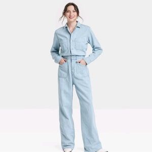 NWT Universal Thread Light Blue Jumpsuit